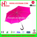 2017 highest quality windproof fiberglass straight ptomotional umbrella